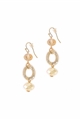 Natural Link Drop Earrings