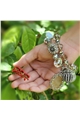 Jhumki Crystal Charm Bracelet