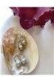 Halcyon Gold Pearl Drop Earrings