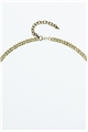 Aqua Crystal Bib Necklace